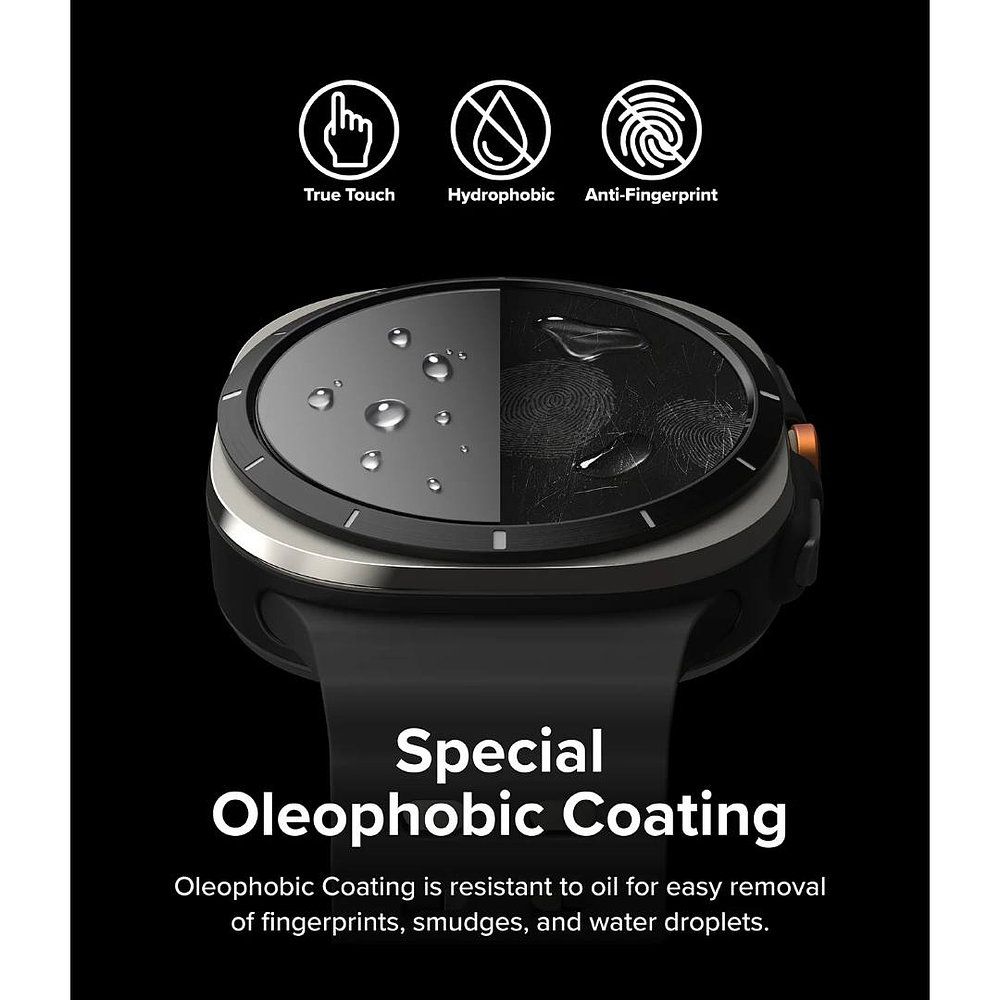 Mica De Vidrio Ringke Para Galaxy Watch Ultra 2025 47mm (1 Pieza) 7