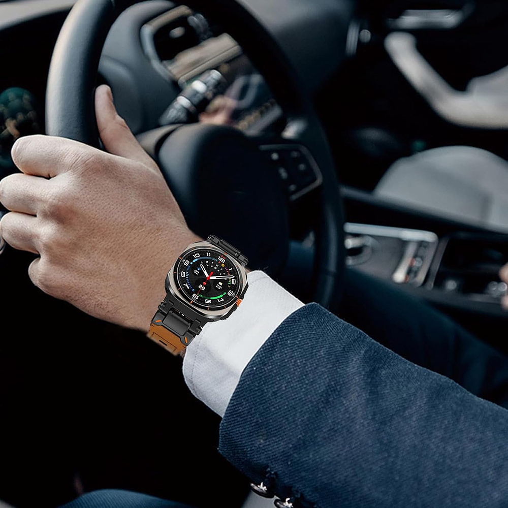 Correa De Acero | Cuero Wingle Para Galaxy Watch Ultra 2025 47mm 8