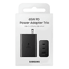 Samsung Cargador de Pared 65watts Para Galaxy Z Flip7 Fold7 Negro 1