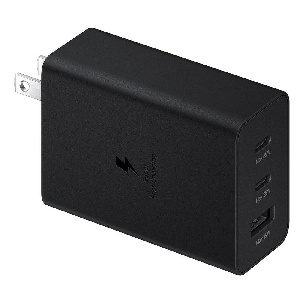 Samsung Cargador de Pared 65watts Para Galaxy Z Flip7 Fold7 Negro 6