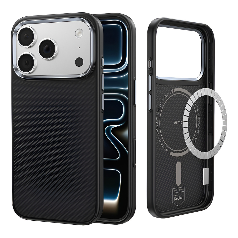 Case Benks Armor Pro Kevlar Magsafe Para Iphone 17 Pro 6.3 1