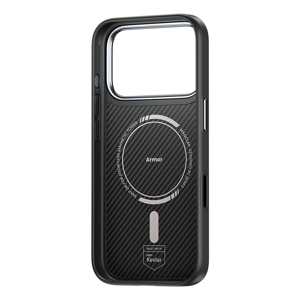 Case Benks Armor Pro Kevlar Magsafe Para Iphone 17 Pro 6.3 5