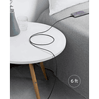 Cable Anker Usb-c 60w 2m Para iPhone 17 Pro Max 6.9 | iPhone 17 Pro 6.3 | iPhone 17 Normal 6.3 | iPhone 17 Air 6.5 2pc 2