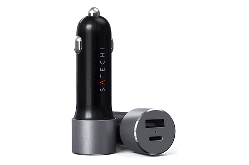 Satechi Cargador De Auto 72w Para iPhone 17 Pro Max 6.9 | iPhone 17 Pro 6.3 | iPhone 17 Normal 6.3 | iPhone 17 Air 6.5