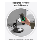 Cargador Anker Qi2 Magsafe Stand Para iPhone 17 Pro Max 6.9 | iPhone 17 Pro 6.3 | iPhone 17 Normal 6.3 | iPhone 17 Air 6.5 2