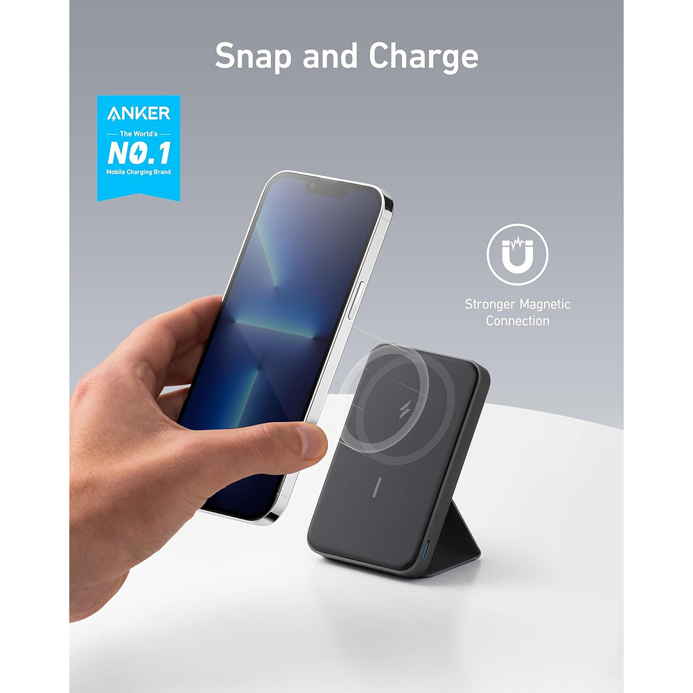 Batería Externa Anker Magsafe 622 Para iPhone 17 Pro Max 6.9 | iPhone 17 Pro 6.3 | iPhone 17 Normal 6.3 | iPhone 17 Air 6.5 2