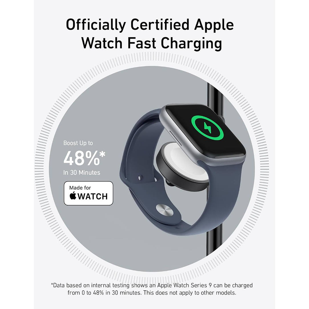 Cargador Anker Qi2 Magsafe Stand Para iPhone 17 Pro Max 6.9 | iPhone 17 Pro 6.3 | iPhone 17 Normal 6.3 | iPhone 17 Air 6.5 3