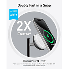 Cargador Anker Qi2 Magsafe Stand Para iPhone 17 Pro Max 6.9 | iPhone 17 Pro 6.3 | iPhone 17 Normal 6.3 | iPhone 17 Air 6.5 4