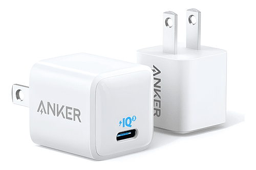Anker Cargador 20w Para iPhone 17 Pro Max 6.9 | iPhone 17 Pro 6.3 | iPhone 17 Normal 6.3 | iPhone 17 Air 6.5 2-pack