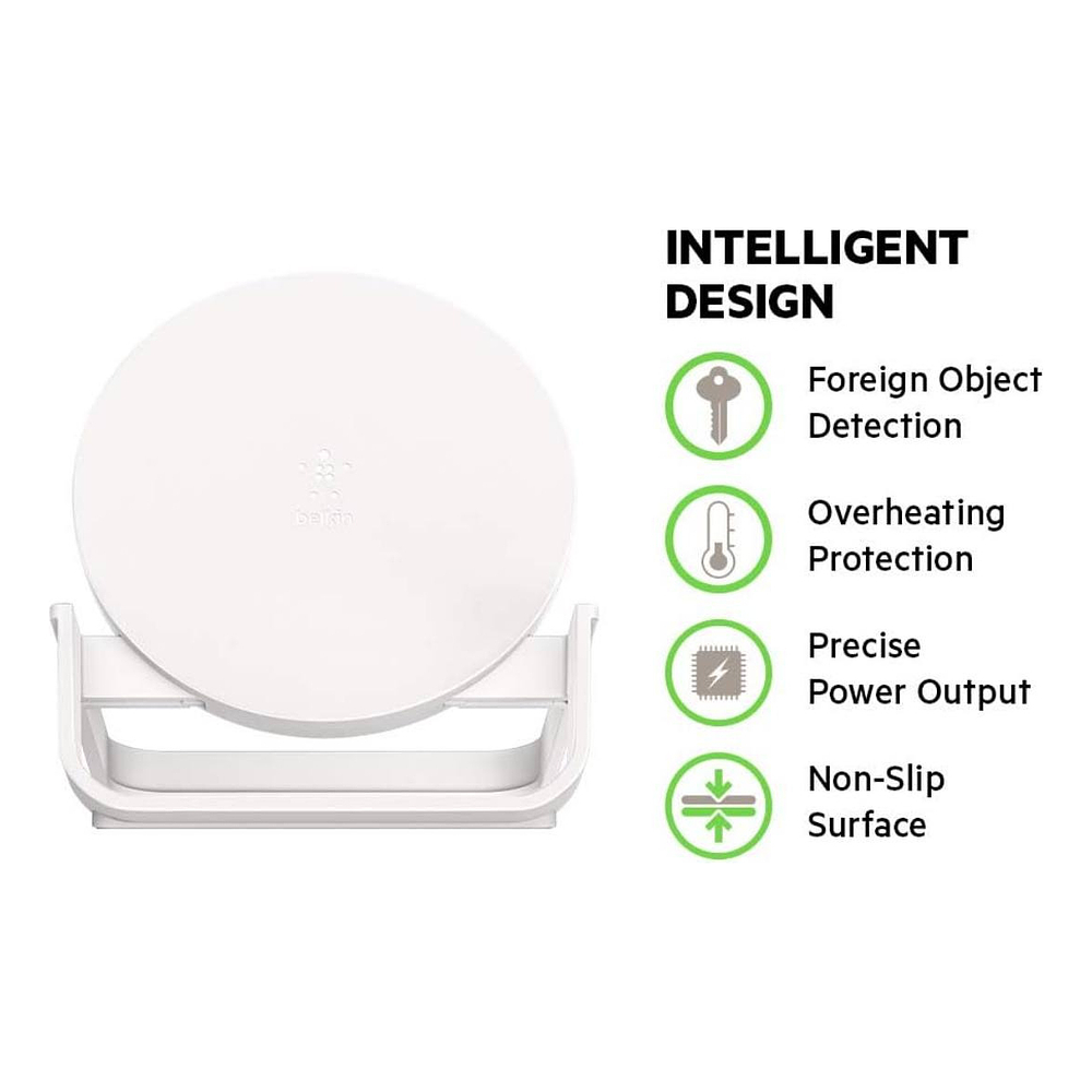 Belkin Cargador Inalambrico Para iPhone 17 Pro Max 6.9 | iPhone 17 Pro 6.3 | iPhone 17 Normal 6.3 | iPhone 17 Air 6.5 4