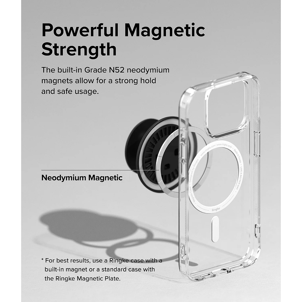 Ringke Pop Socket Magsafe Para iPhone 17 Pro Max 6.9 | iPhone 17 Pro 6.3 | iPhone 17 Normal 6.3 | iPhone 17 Air 6.5 Ng 3