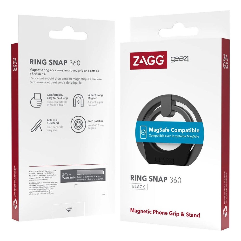 Anillo Parante Gear4 Magsafe Para iPhone 17 Pro Max 6.9 | iPhone 17 Pro 6.3 | iPhone 17 Normal 6.3 | iPhone 17 Air 6.5 6