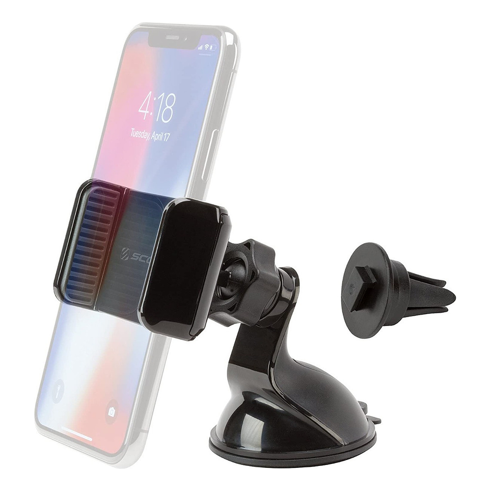Scosche Car Holder Sujetador 3en1 Para iPhone 17 Pro Max 6.9 | iPhone 17 Pro 6.3 | iPhone 17 Normal 6.3 | iPhone 17 Air 6.5 4