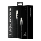 Cable Benks Usb-c 100w 5a 2m Para iPhone 17 Pro Max 6.9 | iPhone 17 Pro 6.3 | iPhone 17 Normal 6.3 | iPhone 17 Air 6.5 5