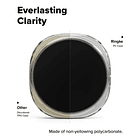 Case Ringke Slim 2-pack Para Galaxy Watch8 40mm Black/clear 2