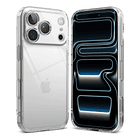 Case Ringke Fusion Clear Para Iphone 17 Pro 6.3 Transparente 1