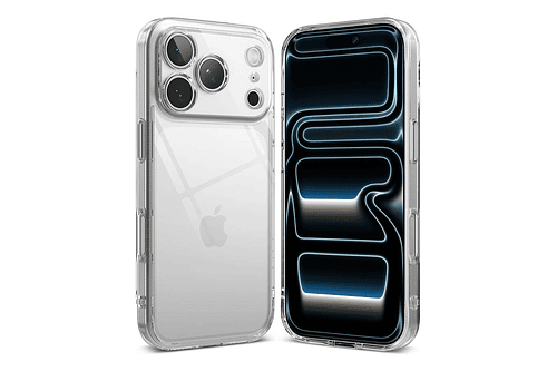 Case Ringke Fusion Clear Para Iphone 17 Pro 6.3 Transparente