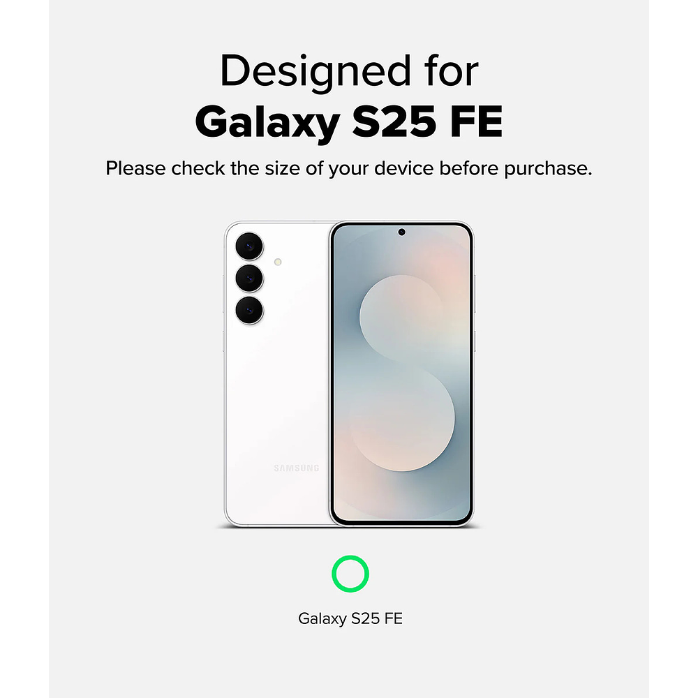 Case Ringke Fusion Para Galaxy S25 Fe (2025) Clear 2