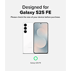 Case Ringke Fusion Para Galaxy S25 Fe (2025) Clear 2