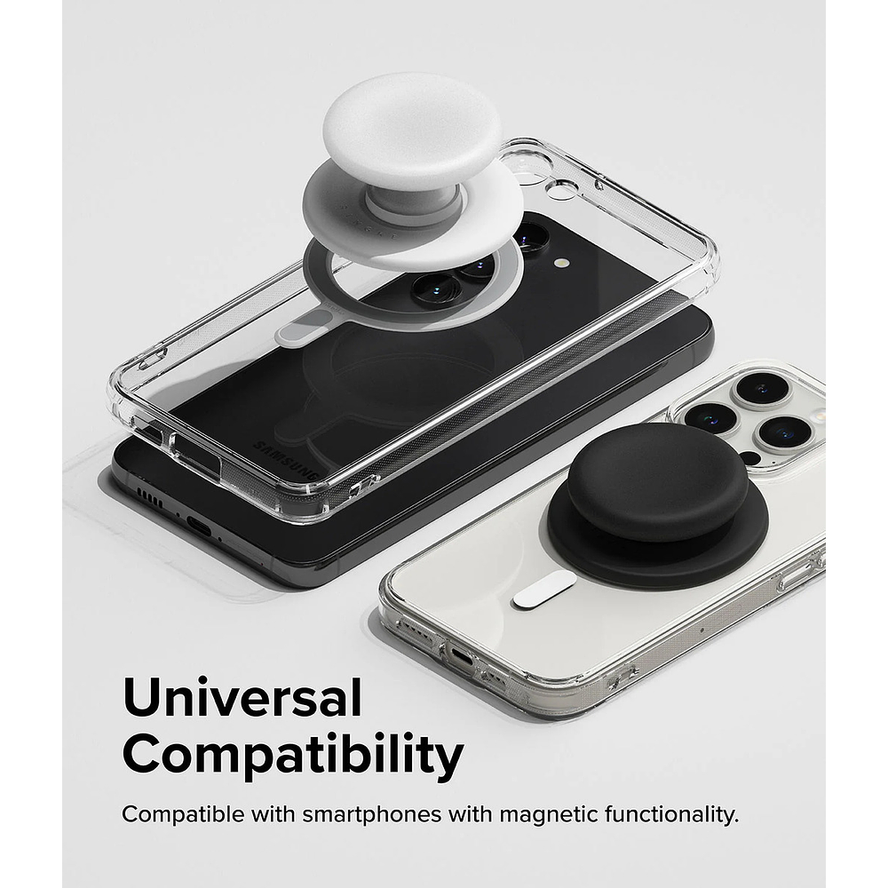 Ringke Pop Socket Magsafe Para iPhone 17 Pro Max 6.9 | iPhone 17 Pro 6.3 | iPhone 17 Normal 6.3 | iPhone 17 Air 6.5 Wh 7