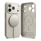 Case Ringke Silicone Magsafe Para Iphone 17 Pro Max 6.9 Stone 1