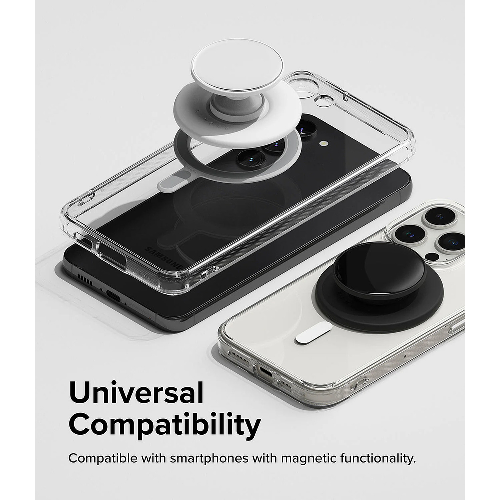 Ringke Pop Socket Magsafe Para iPhone 17 Pro Max 6.9 | iPhone 17 Pro 6.3 | iPhone 17 Normal 6.3 | iPhone 17 Air 6.5 Ng 9