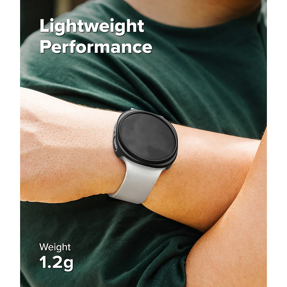 Case Ringke Slim 2-pack Para Galaxy Watch8 40mm Black/clear 5