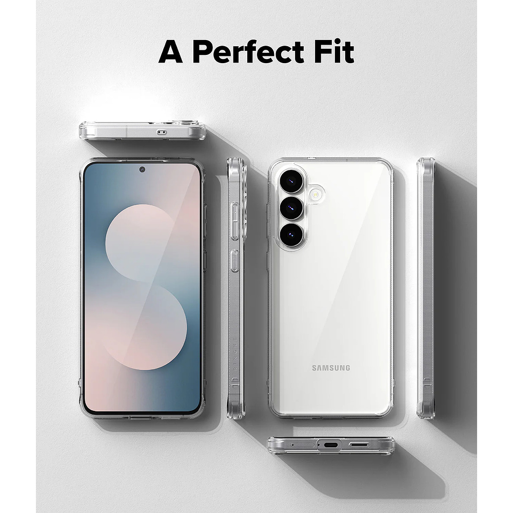 Case Ringke Fusion Para Galaxy S25 Fe (2025) Clear 5
