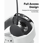 Case Ringke Slim 2-pack Para Galaxy Watch8 40mm Black/clear 6