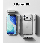Case Ringke Fusion Clear Para Iphone 17 Pro 6.3 Transparente 5