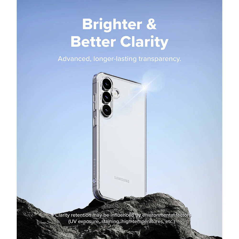 Case Ringke Fusion Para Galaxy S25 Fe (2025) Clear 6