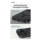 Case Benks Lucid Armor Magsafe Para Iphone 17 Normal 6.3 Smoke 3