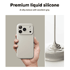 Case Ringke Silicone Magsafe Para Iphone 17 Pro Max 6.9 Stone 4