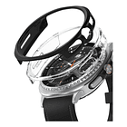 Case Ringke Slim 2-pack Para Galaxy Watch8 46mm Clear/black 1