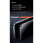 Mica De Vidrio Antiespía Benks Para Iphone 17 Air 6.5 Anti 6