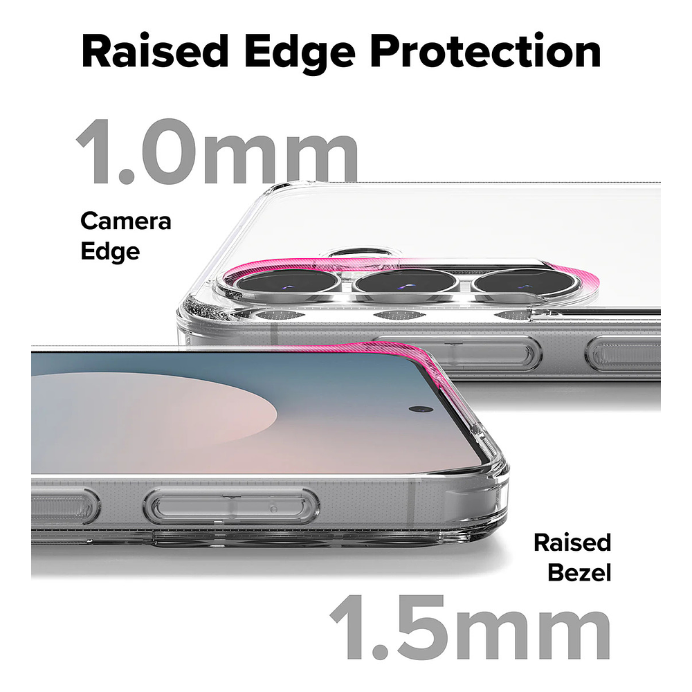 Case Ringke Fusion Para Galaxy S25 Fe (2025) Clear 7
