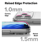 Case Ringke Fusion Clear Para Iphone 17 Pro 6.3 Transparente 8