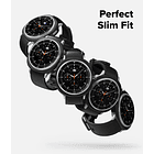 Case Ringke Slim 2-pack Para Galaxy Watch8 46mm Clear/black 2