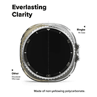 Case Ringke Slim 2-pack Para Galaxy Watch8 46mm Clear/black 3