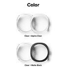 Case Ringke Slim 2-pack Para Galaxy Watch8 40mm Black/clear 10