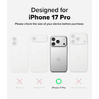 Case Ringke Fusion Clear Para Iphone 17 Pro 6.3 Transparente 10