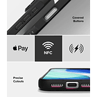 Case Delgado Mate Ringke Onyx Para Iphone 17 Pro 6.3 Negro 9