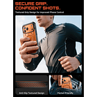 Case Supcase Ub Grip Pro 360° Magsafe Para Iphone 17 Pro Max 6.9 Coral 5