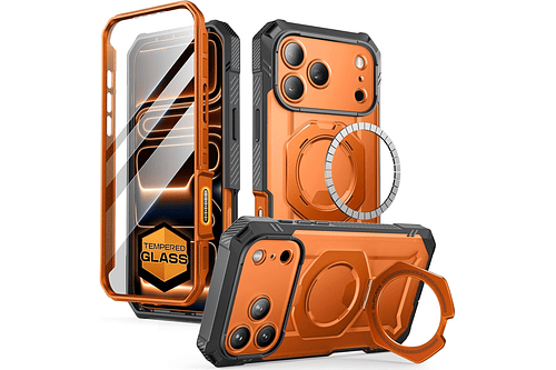 Case Supcase Ub Grip Pro 360° Magsafe Para Iphone 17 Pro Max 6.9 Coral