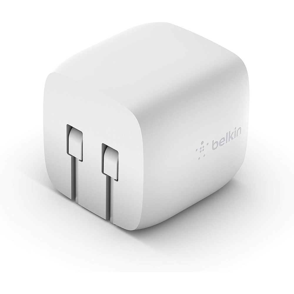 Cargador de Pared Belkin 30w Para iPhone 17 Pro Max 6.9 | iPhone 17 Pro 6.3 | iPhone 17 Normal 6.3 | iPhone 17 Air 6.5 (cubo) 6