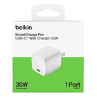 Cargador de Pared Belkin 30w Para iPhone 15 Pro Max 6.7 / iPhone 15 Pro 6.1 / iPhone 15 Normal 6.1 / iPhone 15 Plus 6.7 (cubo) 1