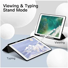 Funda Smart Case Para iPad 9.7 6gen 2018 A1893 A1954 + Mica 6