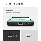 Case Delgado Ringke Onyx Para Galaxy S24 Plus - Mate Black 5