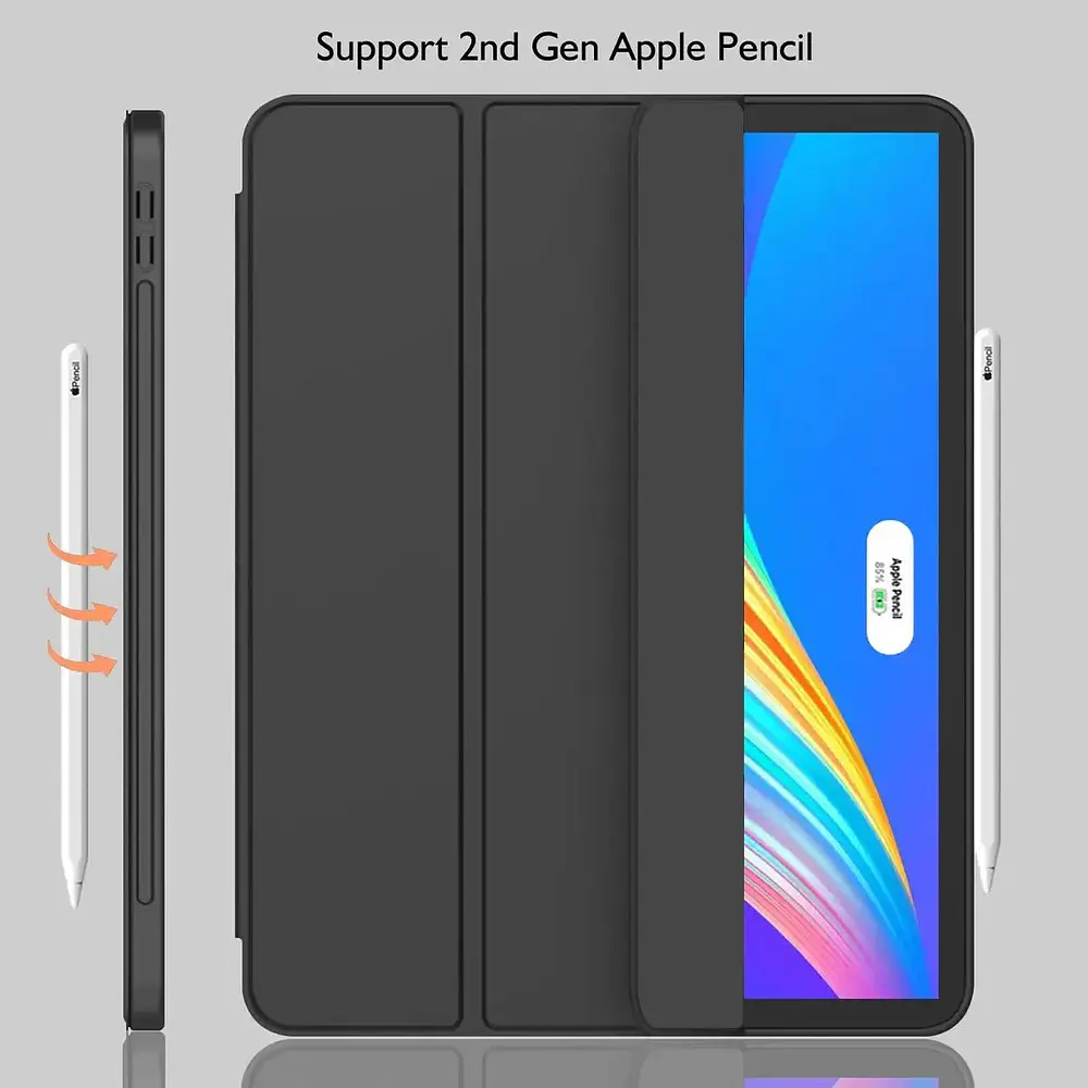 Smart Case Para Ipad Air 13 M4 Chip (2026) A3461 A3462 A3464 Con Pen Holder 2