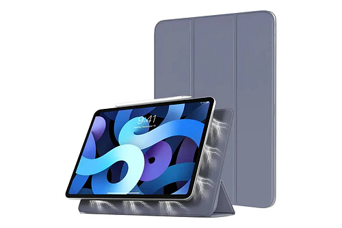 Smart Folio Para Ipad Air 11 M4 Chip (2026) A3459 A3460 A3463 Lavanda